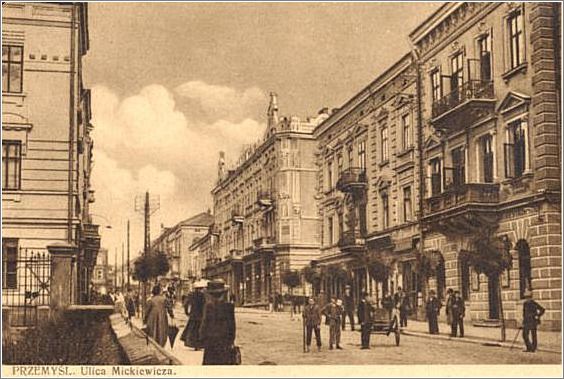 Mickiewicza St in Przemysl